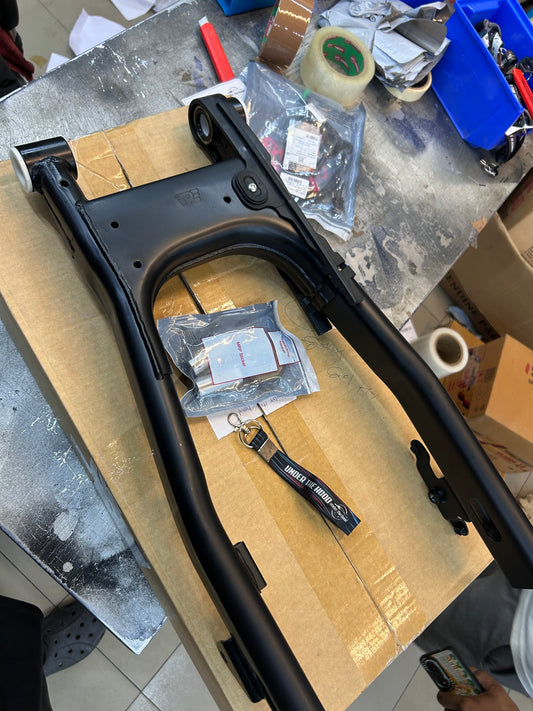 Swing Arm Main Assembly (Rear Swingarm) – Matte Black for Royal Enfield 350 Platform (Verify by VIN/Photo) – RAR00103/B