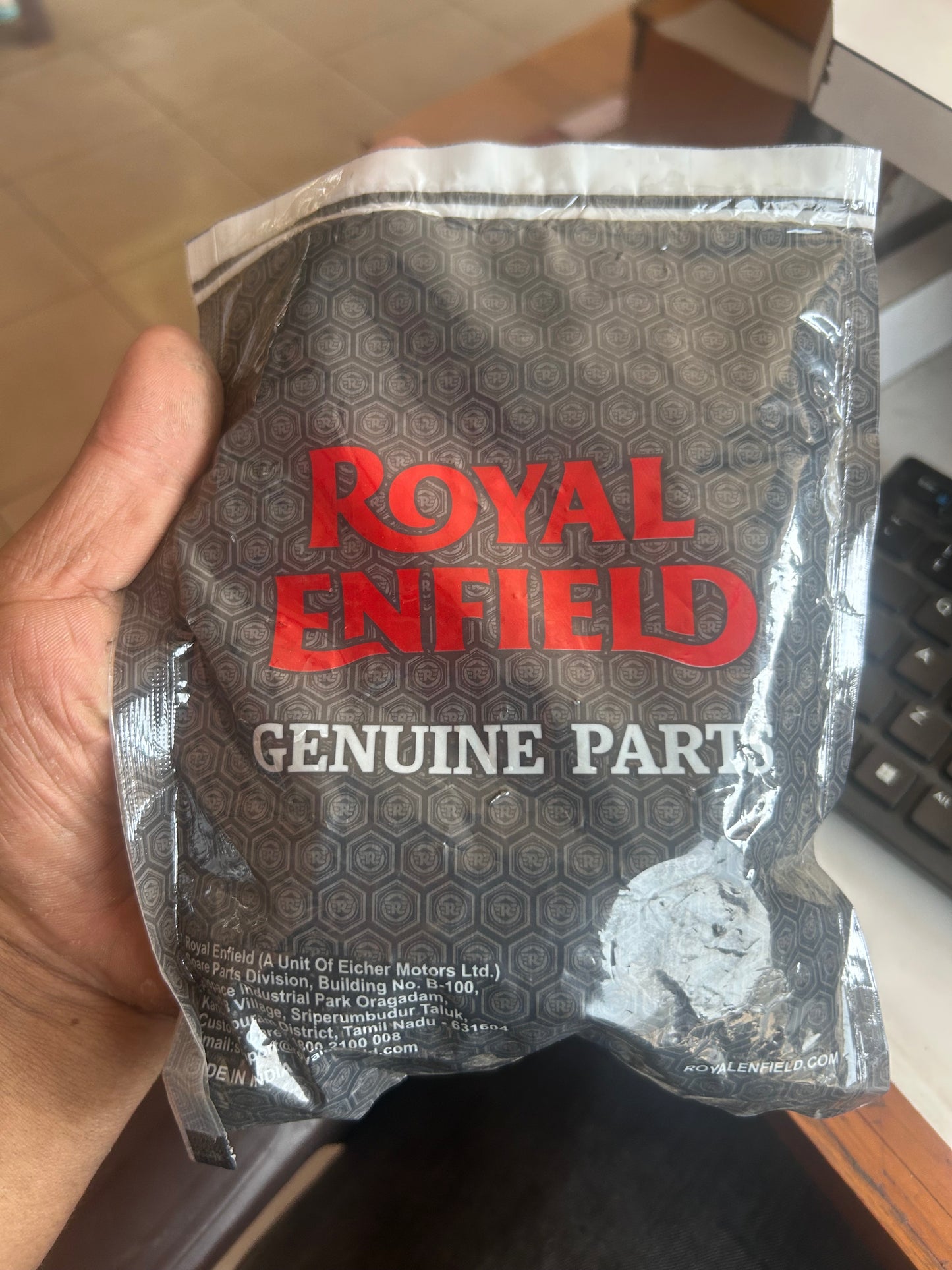 Royal Enfield 597204 Genuine Ball Race Kit with Cover for Classic, Bullet & Electra

