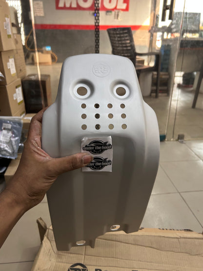 1990552 Silver Large Sumpguard – Interceptor & GT 650 OEM