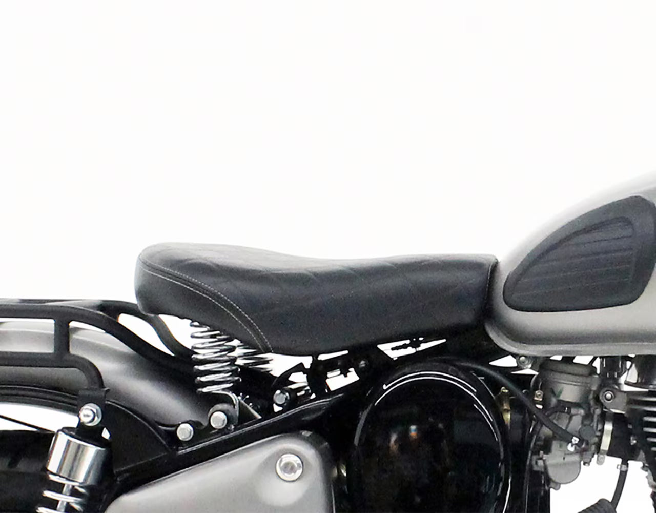 Royal Enfield 1990605 Black Touring Rider Seat — OEM Comfort Seat for Classic 350/500 UCE (pre-Sep 2021)