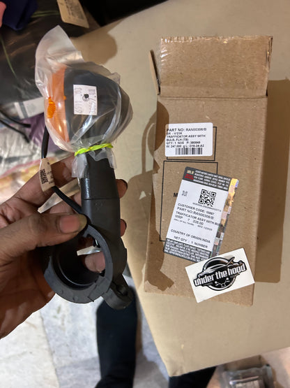Genuine Royal Enfield Indicator Set – Classic 350 Reborn Black Color