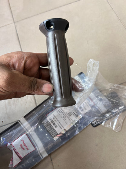 Royal Enfield Brown Grip Combo for Classic 650 Teal Models – Throttle Grip + LH Grip – RAL00778/A + RAL00779/A