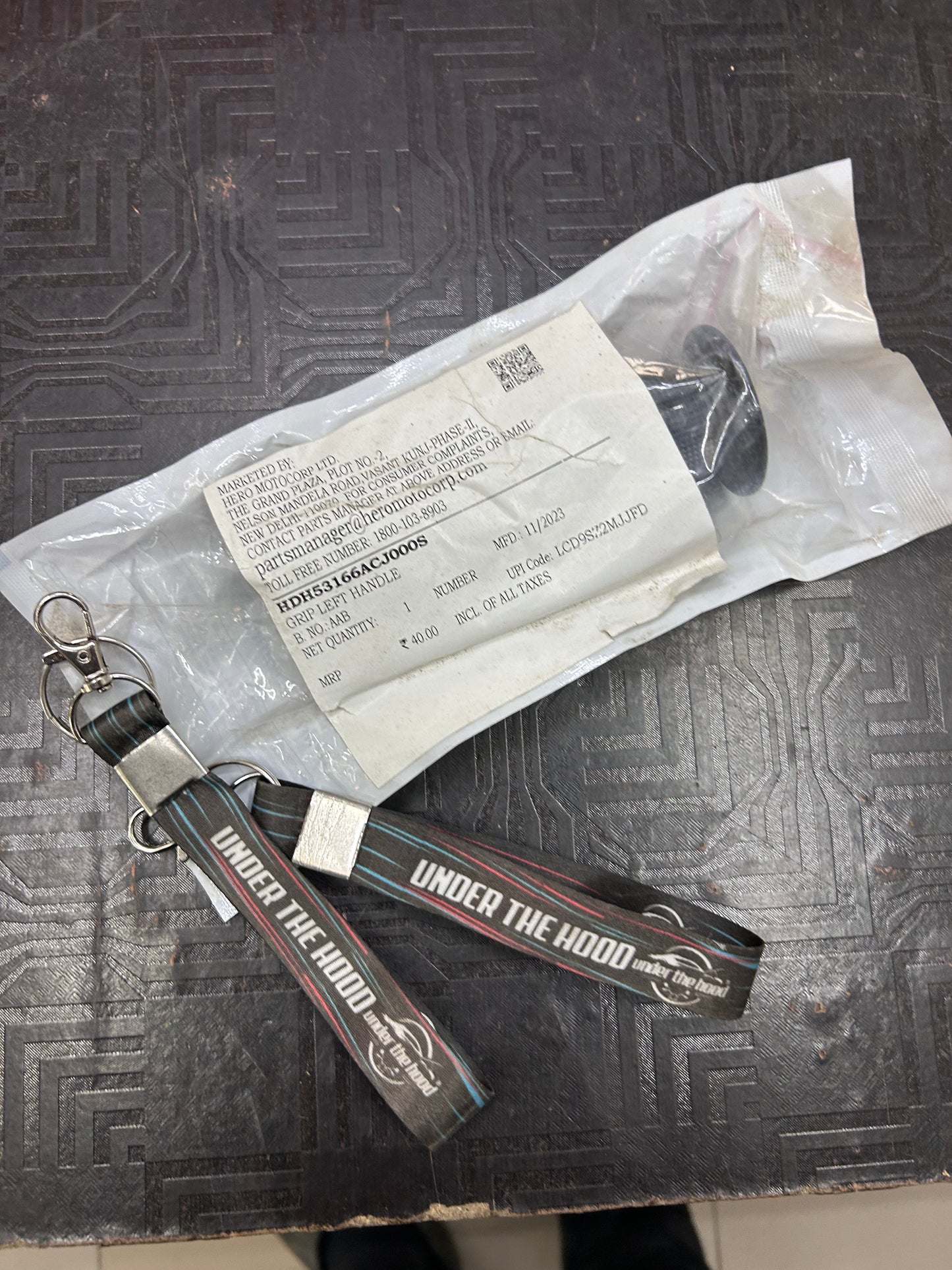 Hero Genuine Grip Left Handle (Clutch Side) – HDH53166ACJ000S | Mavrick 440 | Harley-Davidson X440