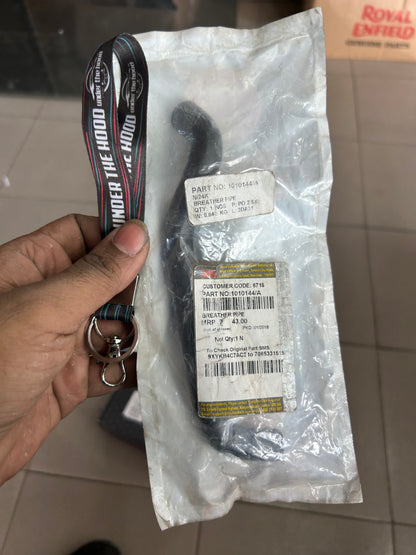 1010144/A Royal Enfield Breather Pipe for Continental GT 535 (Euro 4) | Genuine OEM