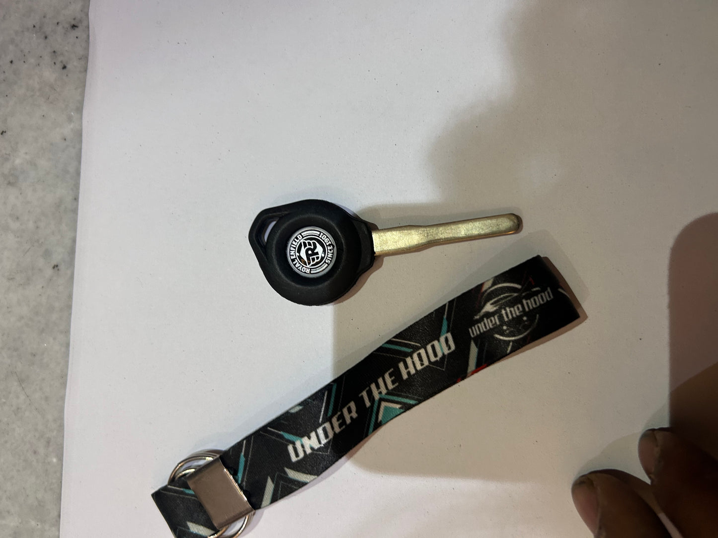 Royal Enfield RAP00009/A – Spare Key Blank (OEM) | Fits Meteor 350, Classic 350 Reborn, Hunter 350 & New Bullet 350 (J-Series)