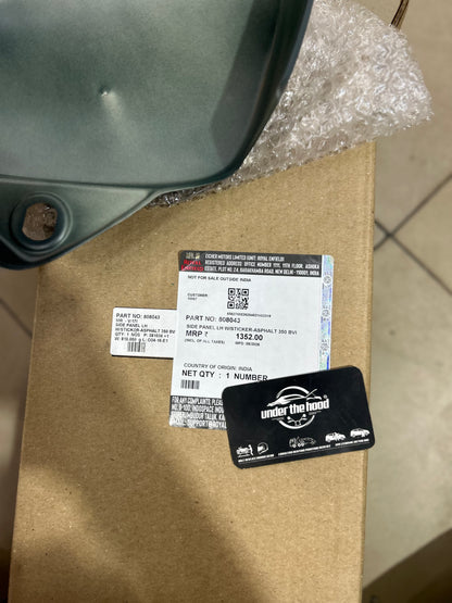 Royal Enfield Side Panel LH with Sticker Asphalt 350 BVI 808043 for Thunderbird 350