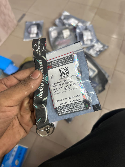 RAT00059/A – Chain Rivet Link, 525, DID (For Royal Enfield Interceptor 650 & Continental GT 650 OEM 525×99 chain RAT00058/A)