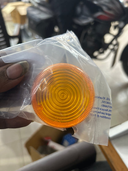 Royal Enfield RAN00280/A – Genuine Indicator Lens (Amber) | Fits Meteor 350, Classic 350 Reborn, Hunter 350