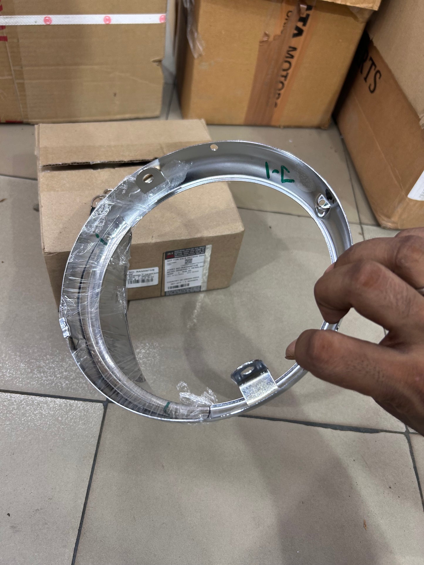 Royal Enfield Classic 650 Headlamp Bezel Assembly RAN00673/B