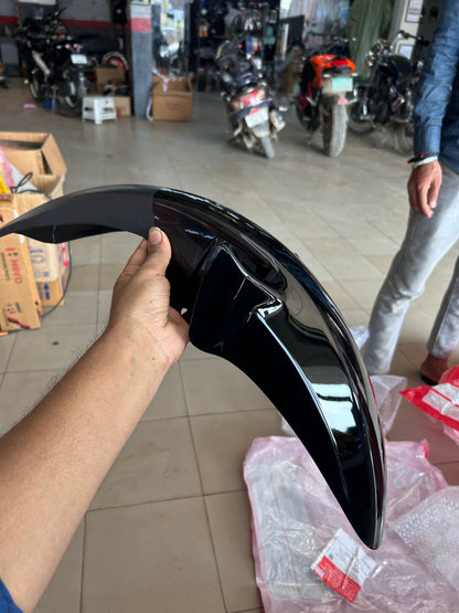 Hero Front Fender / Mudguard – Black (NH-1) | Genuine OEM Part 61100KTCA20ZAS – For Super Splendor & Compatible Models