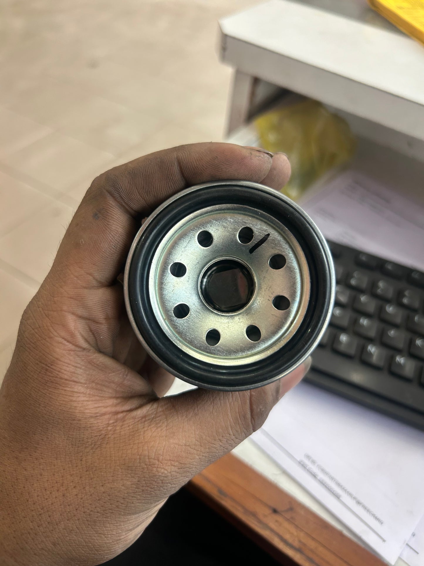 UNO MINDA OF4127SP Oil Filter – Compatible with Renault Kwid 1.0L & 0.8L Petrol Models