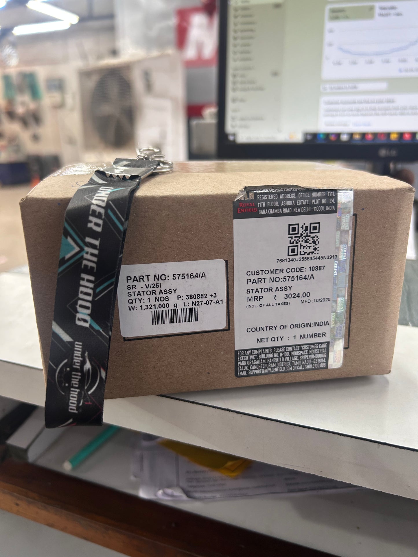 Royal Enfield Stator Assembly (575164/A) – OEM Generator for Interceptor 650, Continental GT 650 & Bear 650