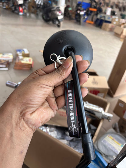 Rear View Mirror RH (Right Side) – Black for Classic 350 Reborn / J-Series (Verify by Variant/Thread) – RAL00748/A
