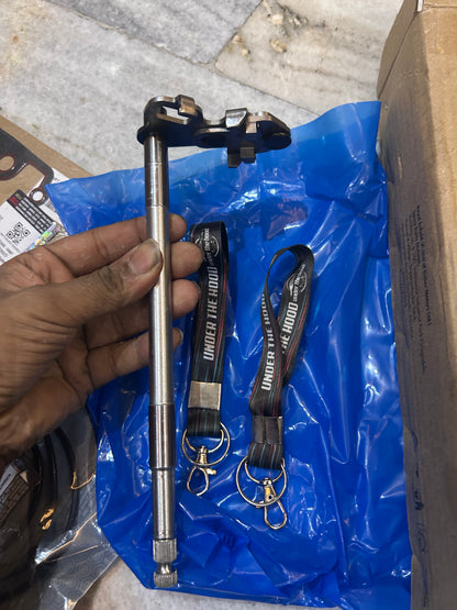 Royal Enfield RLM00080/A – OEM Shifter Shaft Assembly with Rivet for Classic 350, Meteor, Hunter & More