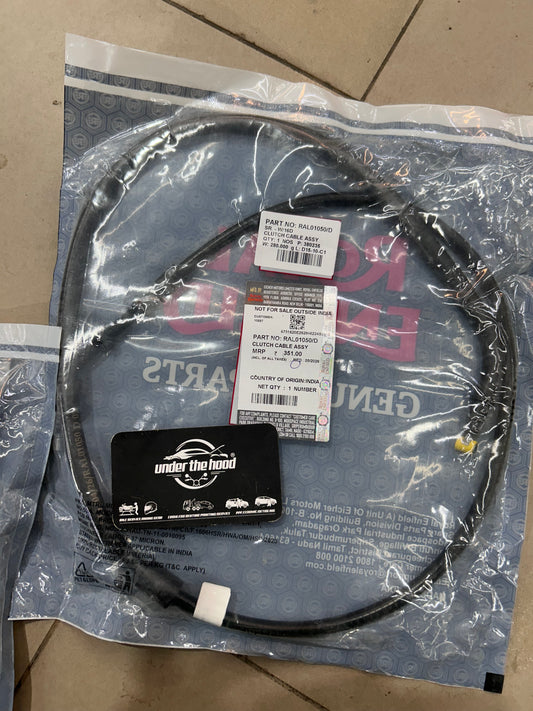 Clutch Cable Assembly for Super Meteor 650 – Genuine Royal Enfield RAL01050/D