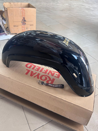 Rear Mudguard With Sticker STD BVI (Black) for Bullet 500 UCE BS4 & Bullet 350 UCE KS/ES – Genuine Royal Enfield 866133