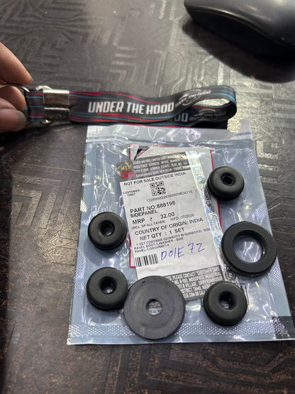 Royal Enfield Thunderbird 350 500 Side Panel Grommet Washer Boot Kit 888198