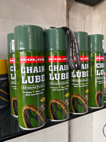 Rolon Chain Lube for Motorcycles (O-Ring / X-Ring Safe) – 150ml / 500ml – Genuine Chain Lubricant