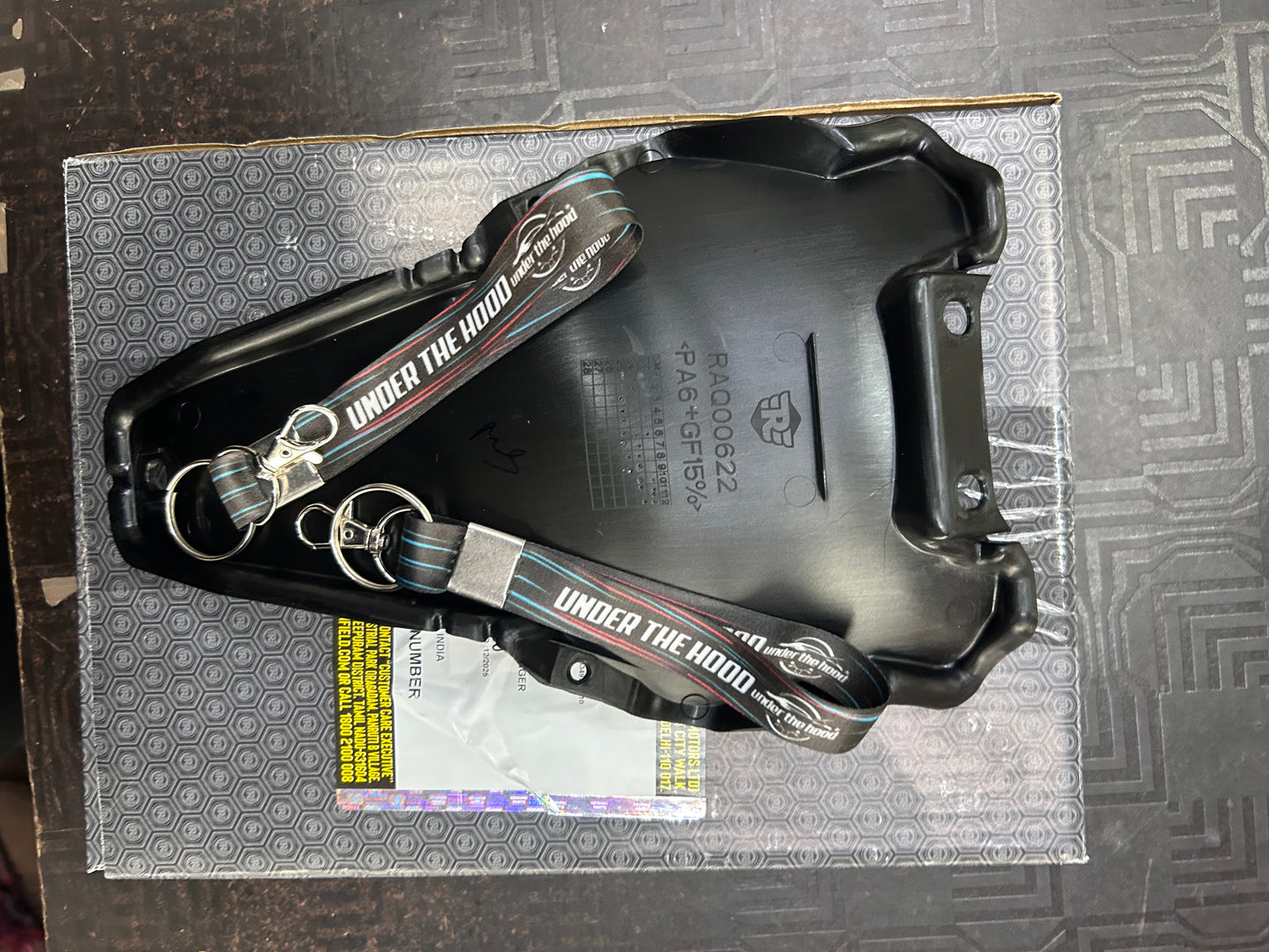 Royal Enfield RAQ00622/E – Cover, Number Plate Hanger (Rear Mudguard/Undertail Cover) for Himalayan 450 | Genuine OEM