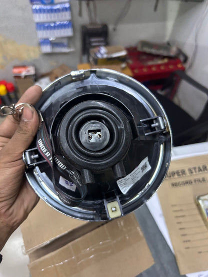 Royal Enfield Bullet 350 J-Series Chrome Headlamp Assembly with Bulb – RAN00540/B