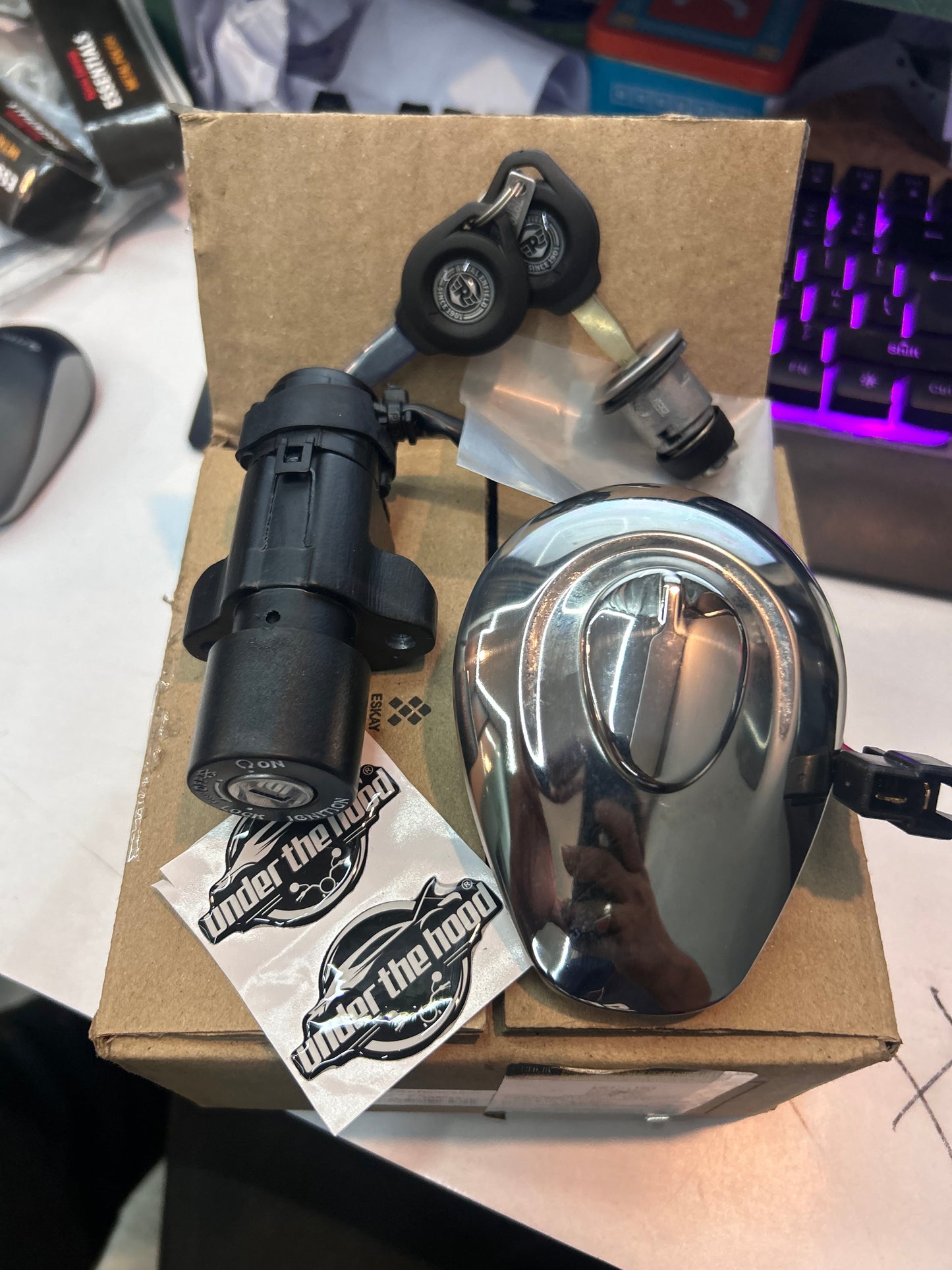 RAP00025/C - COMMON KEY SET HUNTER 350 LOCK KIT FOR HUNTER 350