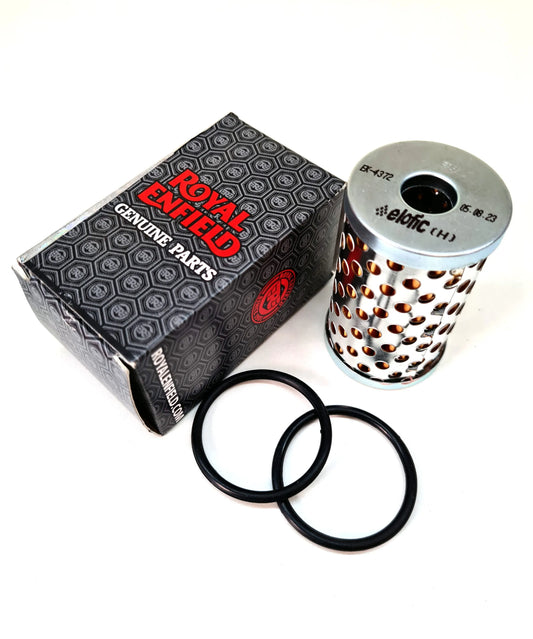 888414 - OIL FILTER WITH O RING KIT OIL FILTER FOR ROYAL ENFIELD UCE ENGINE