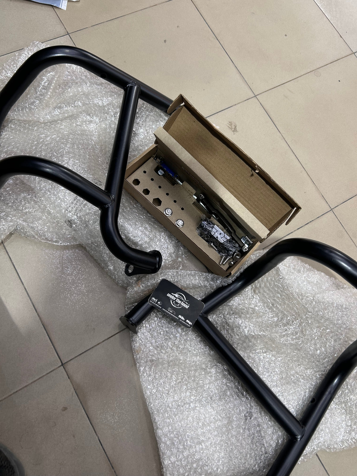 Royal Enfield Black Airfly Evo Engine Guard KXA00003 — Genuine RE Accessory for Meteor 350 / Classic 350 Reborn / New Bullet 350 J-Series