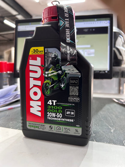 Motul 3100 4T Engine Oil – 1 Litre (10W30 / 10W40 / 20W40)