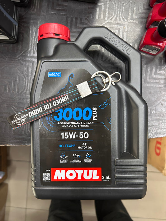 Motul 3000 15W50 (2.5L) – Premium Engine Oil for Royal Enfield UCE Engines | API SN