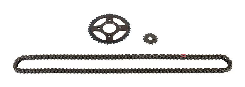 Hero Genuine Chain Sprocket Kit (Chain Kit) for Hunk 150 & Xtreme / CBZ X-Treme – Part No. 20K1010S
