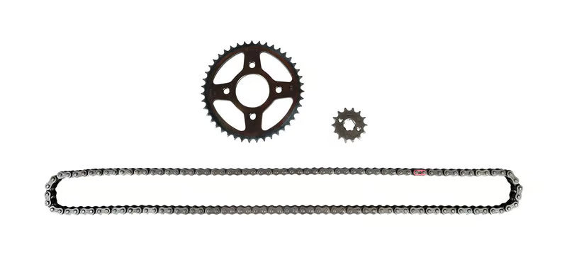 Hero Genuine Chain Sprocket Kit (Chain Kit) for Hunk 150 & Xtreme / CBZ X-Treme – Part No. 20K1010S
