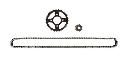Hero Genuine Chain Sprocket Kit (Chain Kit) for Hunk 150 & Xtreme / CBZ X-Treme – Part No. 20K1010S