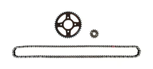Hero Genuine Chain Sprocket Kit (Chain Kit) for Hunk 150 & Xtreme / CBZ X-Treme – Part No. 20K1010S