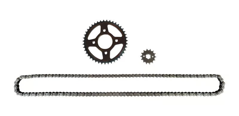 Hero Genuine Chain Sprocket Kit (Chain Kit) for Hunk 150 & Xtreme / CBZ X-Treme – Part No. 20K1010S