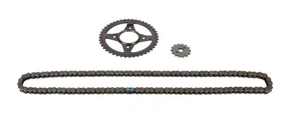 Hero Genuine Chain Sprocket Kit (Chain Sprocket Set) for HF Deluxe, Splendor+ & Passion Pro – Part No. 20K1110S