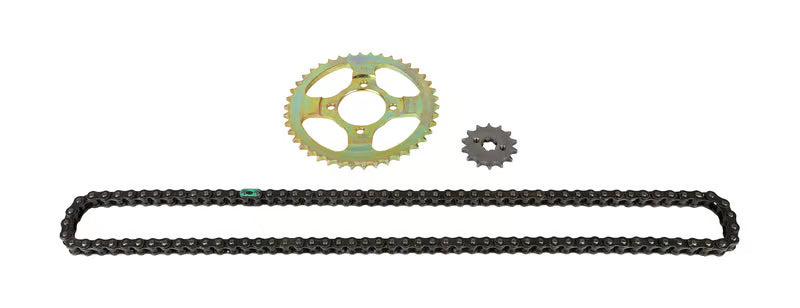 Hero Genuine Chain Sprocket Kit (Y2K) for HF Deluxe & HF Dawn – Part No. 20K111S