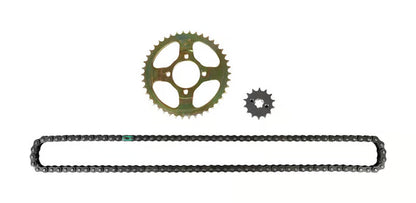 Hero Genuine Chain Sprocket Kit (Y2K) for HF Deluxe & HF Dawn – Part No. 20K111S