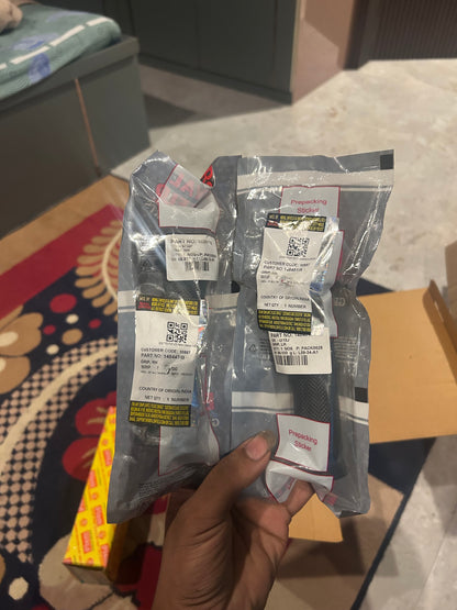 Royal Enfield Handle Grip Set (148447/B & 148481/A) – Genuine Throttle & Clutch Side Grips for Interceptor 650 / Continental GT 650