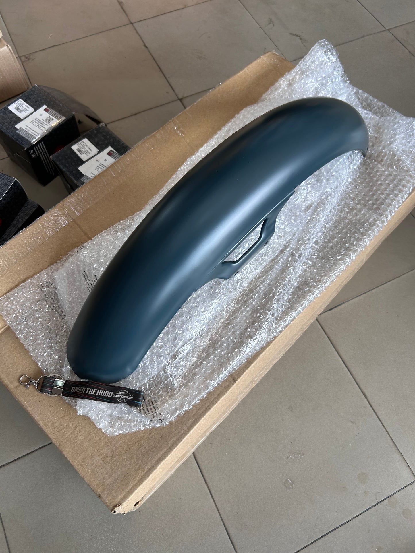 Royal Enfield Thunderbird 350 BS4 Front Mudguard / Front Fender Assembly (Asphalt – NT51/VT31) – Genuine OEM 808037