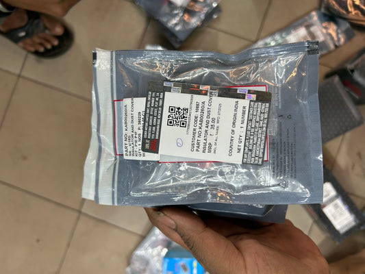 Royal Enfield KAB00260/A Insulator & Dust Cover Kit – Genuine Brake System Seal Kit for Interceptor/Continental GT/Himalayan/Bear 650