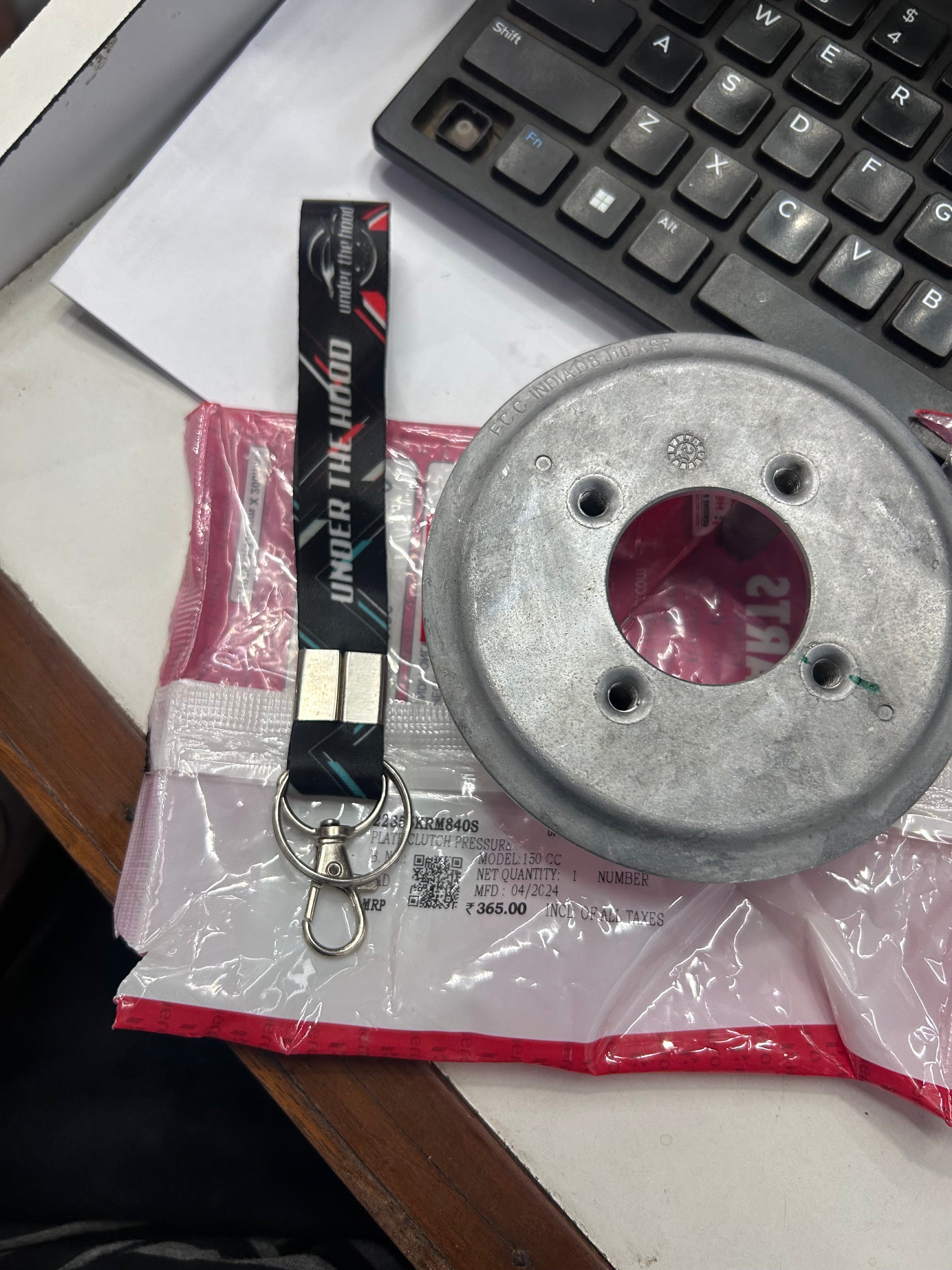 Hero Clutch Pressure Plate 22355KRM840S (OEM) – UNDER THE HOOD