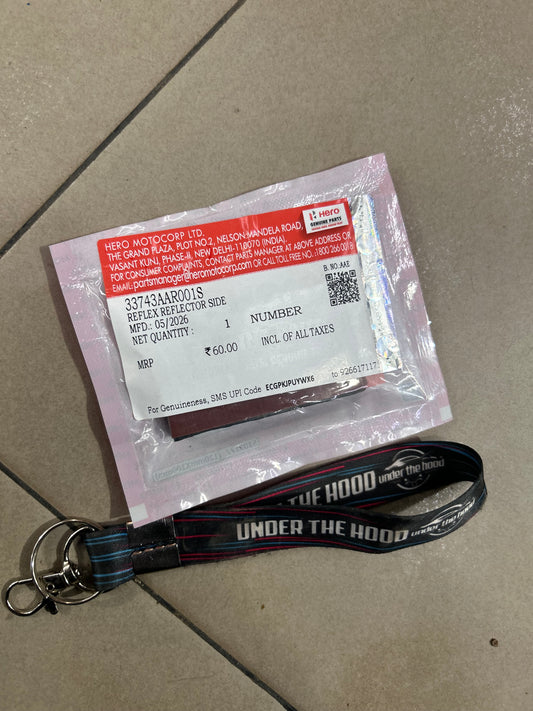Hero Mavrick / Xtreme / XPulse / Xoom / Karizma Side Reflex Reflector | 33743AAR001S