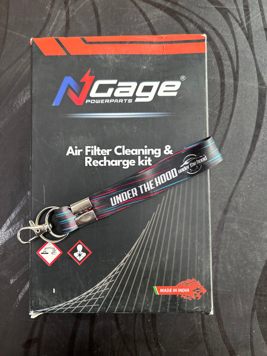 NGage Air Filter Cleaning & Recharge Kit NGAGE-AF-REKIT-2 – Universal for Washable Cotton Gauze Performance Air Filters