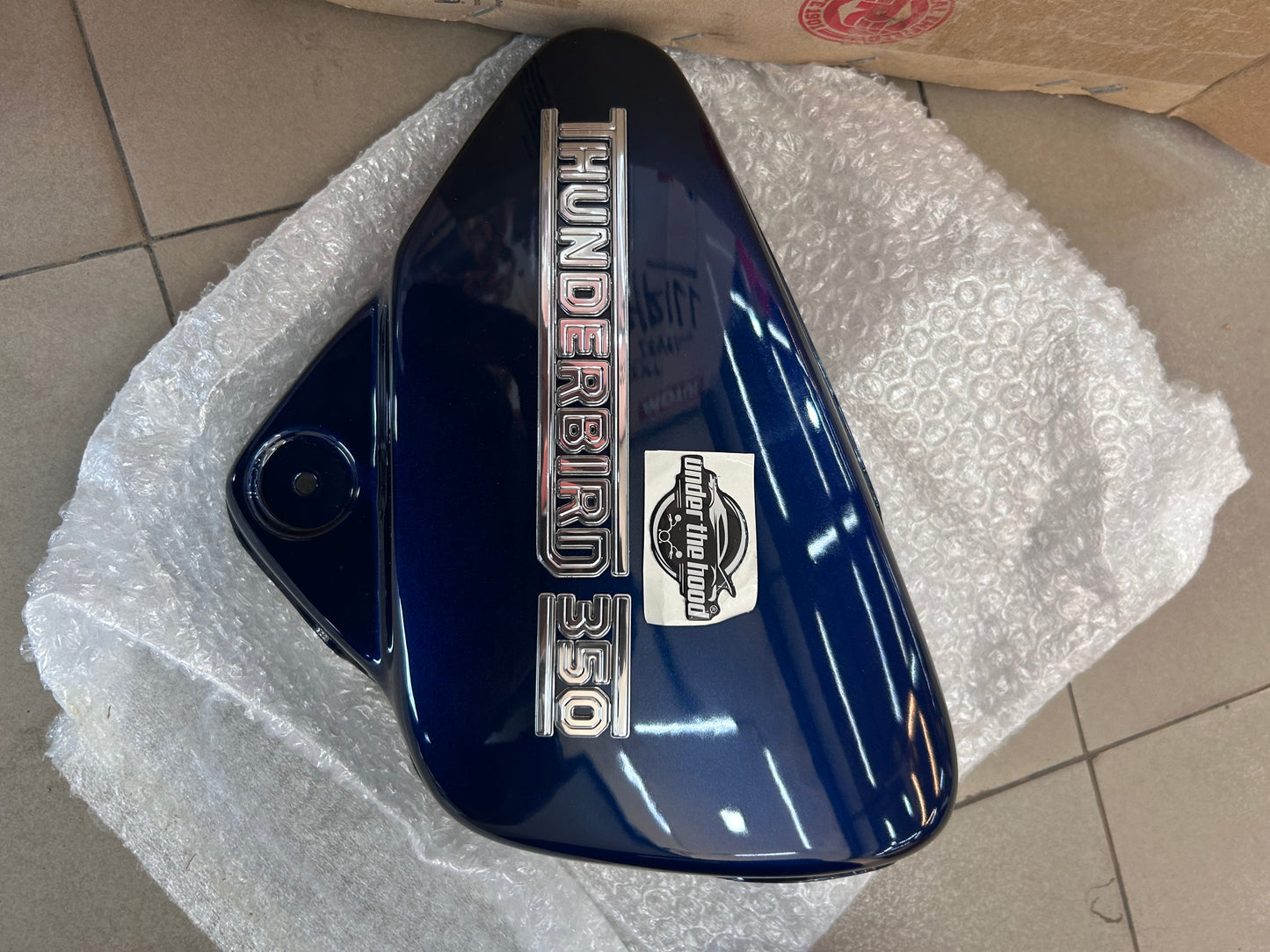Side Panel RH with Sticker (Marine 350 BVI) for Royal Enfield Thunderbird 350 NTB 350 – 882011