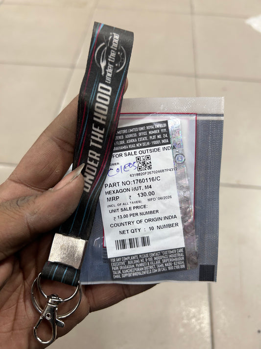 Royal Enfield Hexagon Nut M4 1760116/C