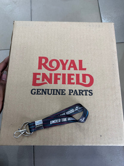 Royal Enfield Meteor 350 Supernova Black LH Outer Cover with Sticker Halcyon Black RAV02810/A