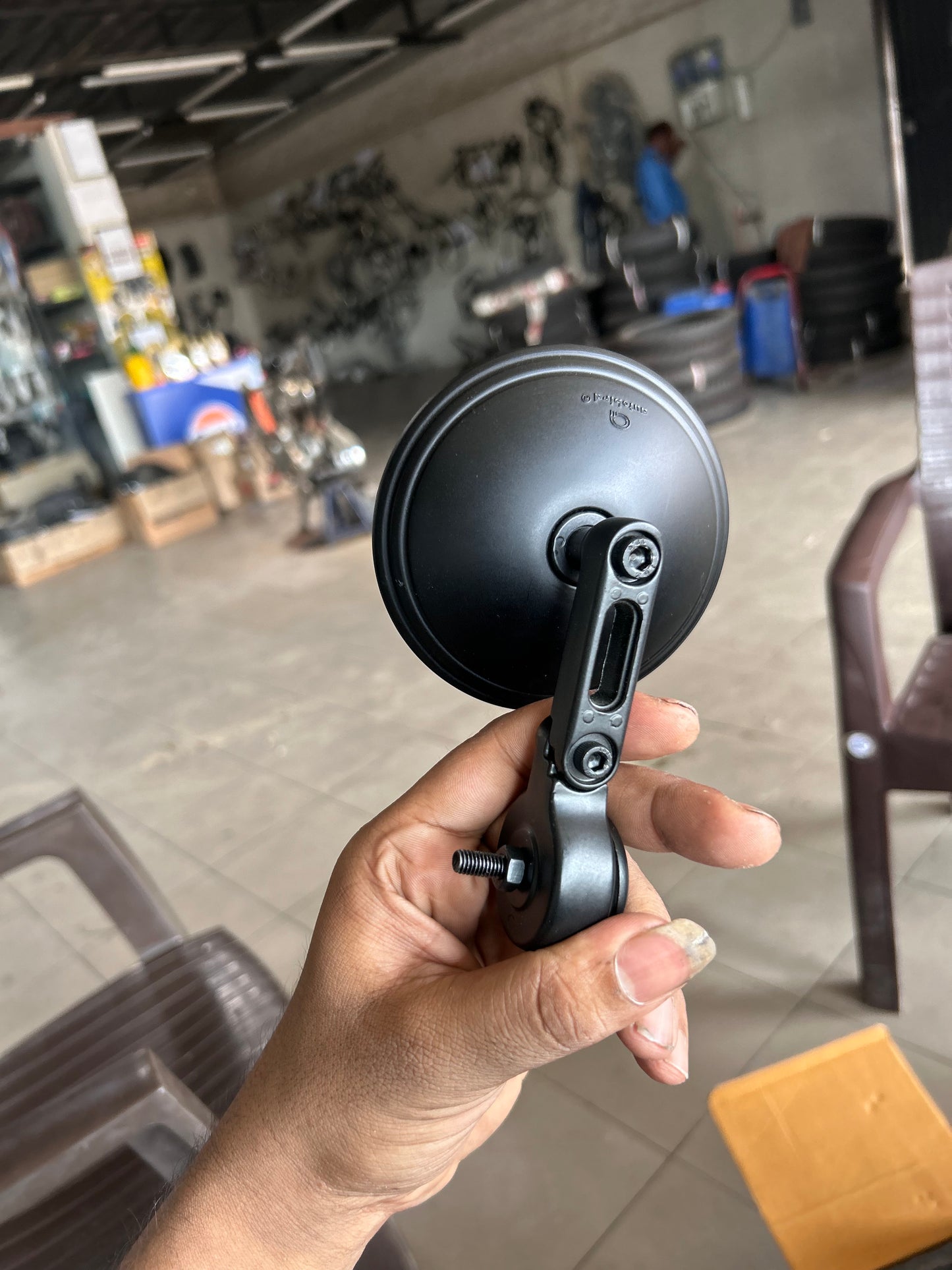 Autobird Jawa Mirror( Fits All Royal Enfield & JAWA)