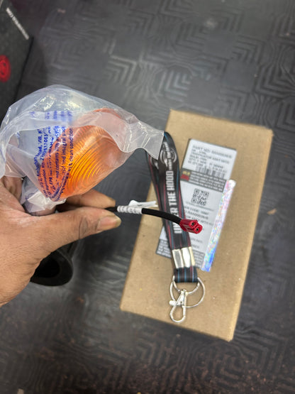 RAN00036 / RAN00036/B Royal Enfield – Trafficator Assembly with Bulb, Front Right (Chrome) FRH (CH) for Classic 350 Reborn (J-Series BS6) & New Bullet 350 | Genuine OEM