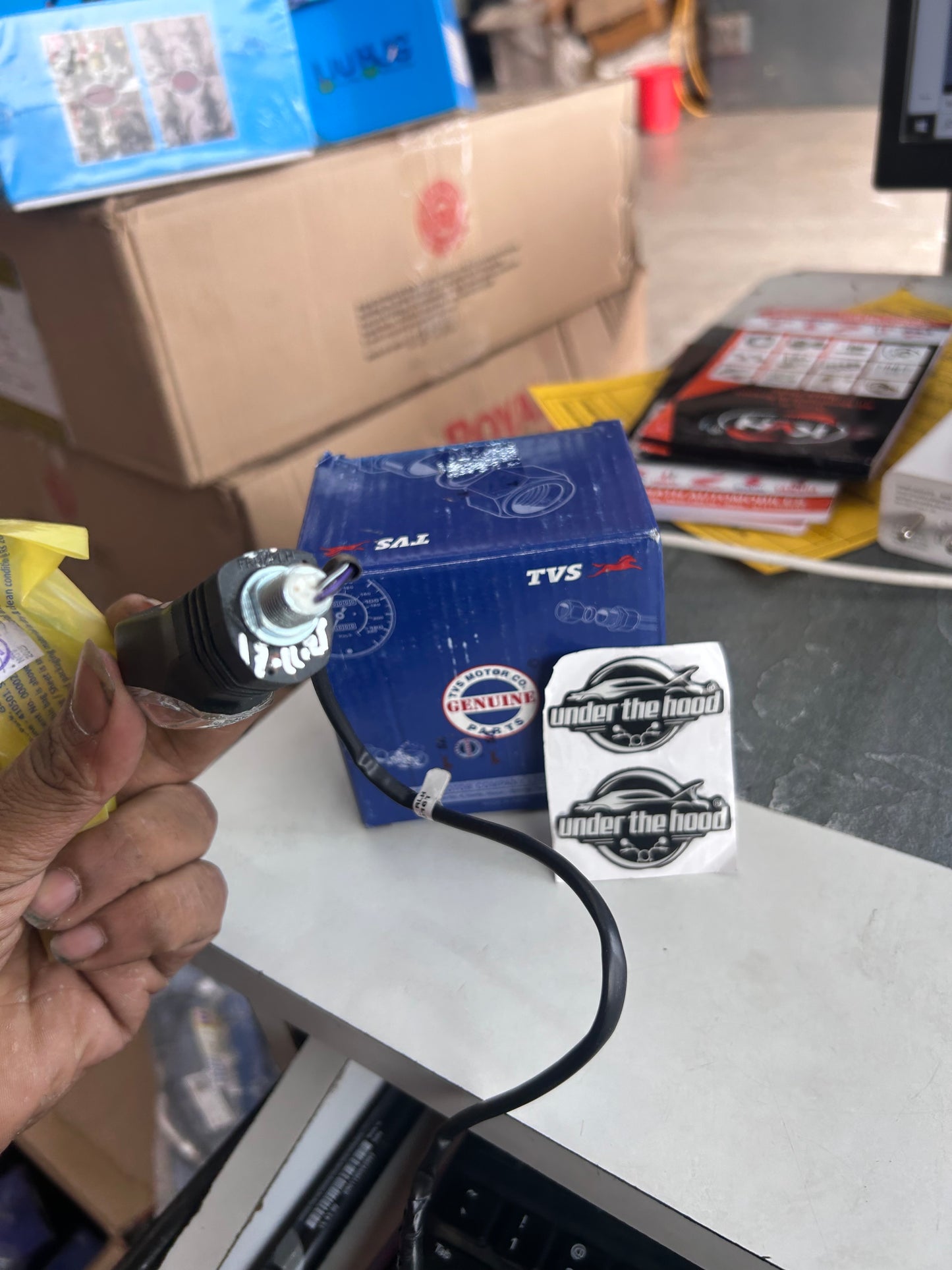 TVS Genuine Rear Left Turn Signal Lamp (Rear LH Indicator) for Apache RR 310 / Apache 310 – Part No. N7220060