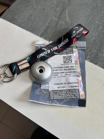 RAL00610/A – Genuine Royal Enfield Handlebar Weight End for Continental GT 650 (BS6)